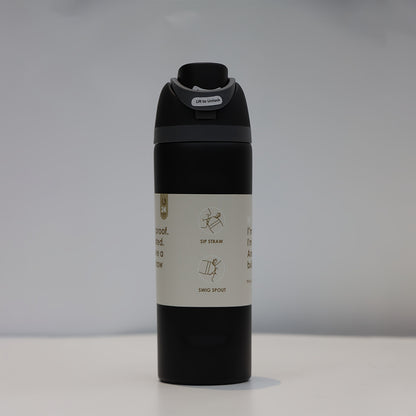 Botella de agua acero inoxidable freesip color negro